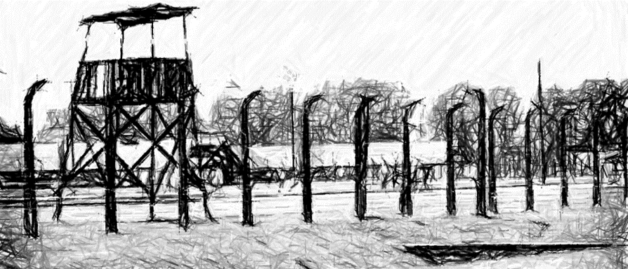 concentration camp problem of evil